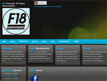 Tablet Screenshot of f18.org.uk